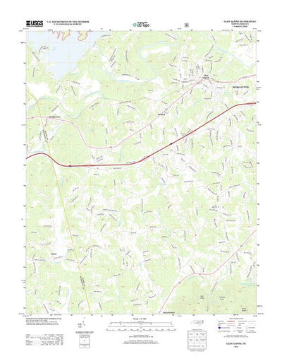Glen Alpine, NC (2013, 24000-Scale) Preview 1