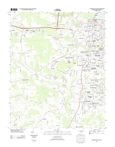 Greenville SW, NC (2013, 24000-Scale) Preview 1