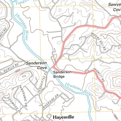 Hayesville, NC (2011, 24000-Scale) Preview 2