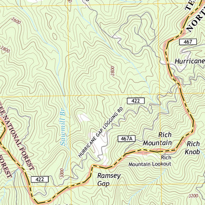 Hot Springs, NC-TN (2013, 24000-Scale) Preview 2