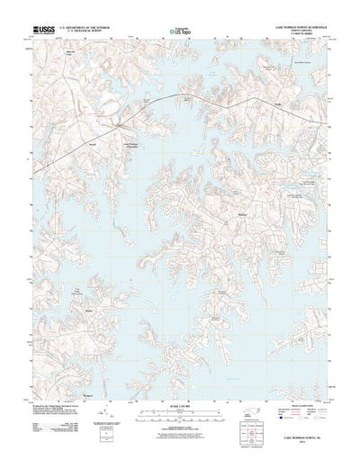 Lake Norman North, NC (2011, 24000-Scale) Preview 1