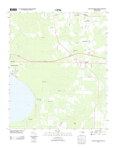 Lake Waccamaw East, NC (2013, 24000-Scale) Preview 1