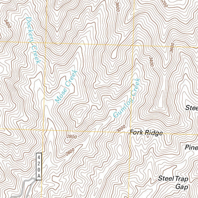 Mcdaniel Bald, NC-TN (2011, 24000-Scale) Preview 3