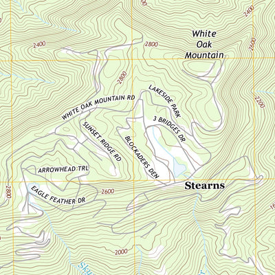 Mill Spring, NC (2013, 24000-Scale) Preview 3