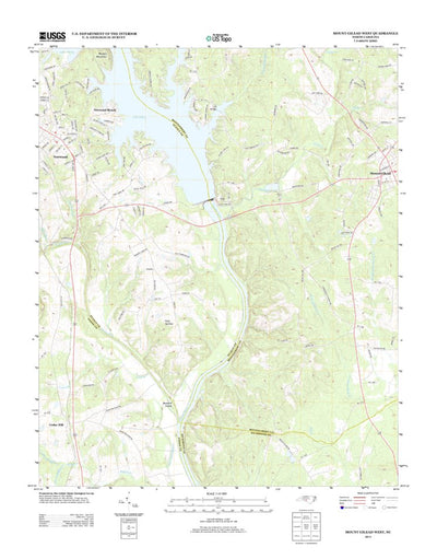 Mount Gilead West, NC (2013, 24000-Scale) Preview 1