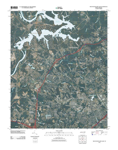 Mountain Island Lake, NC (2010, 24000-Scale) Preview 1