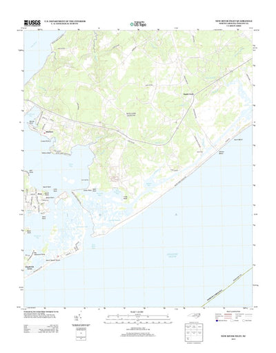 New River Inlet, NC (2013, 24000-Scale) Preview 1