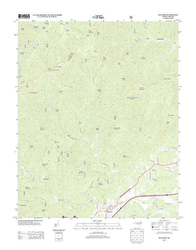 Old Fort, NC (2013, 24000-Scale) Preview 1