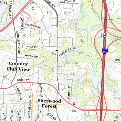 Raleigh East, NC (2013, 24000-Scale) Preview 3