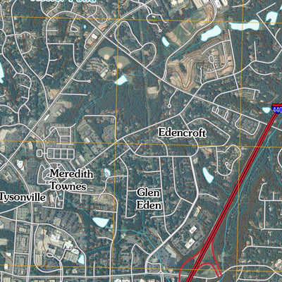 Raleigh West, NC (2010, 24000-Scale) Preview 3
