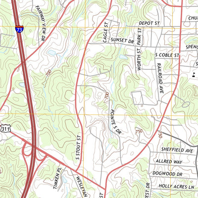 Randleman, NC (2013, 24000-Scale) Preview 2