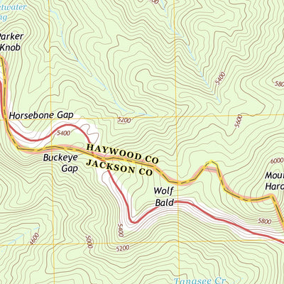 Sam Knob, NC (2013, 24000-Scale) Preview 2