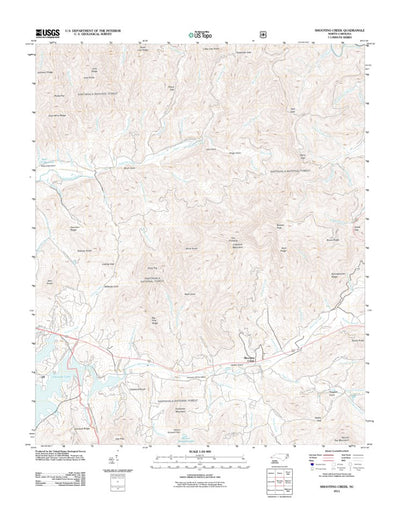 Shooting Creek, NC (2011, 24000-Scale) Preview 1
