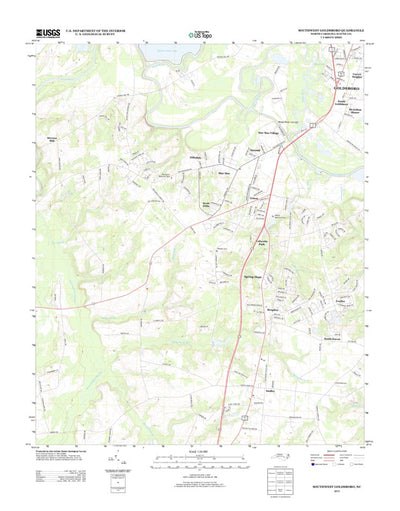 Southwest Goldsboro, NC (2013, 24000-Scale) Preview 1