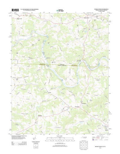 Sparta West, NC-VA (2013, 24000-Scale) Preview 1