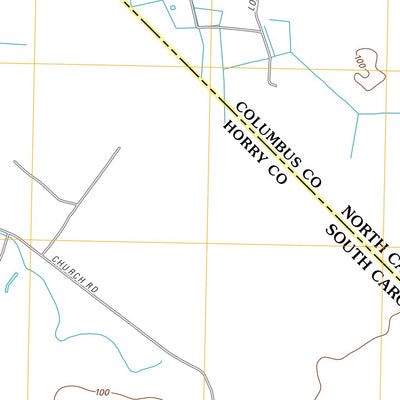Tabor City West, NC-SC (2011, 24000-Scale) Preview 2