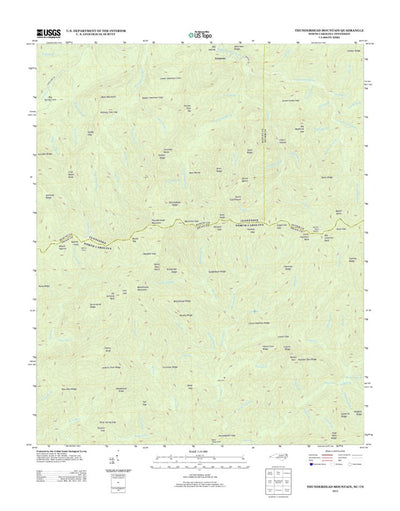 Thunderhead Mountain, NC-TN (2013, 24000-Scale) Preview 1