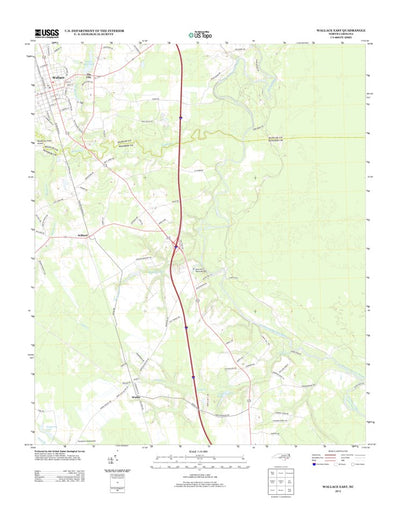 Wallace East, NC (2013, 24000-Scale) Preview 1