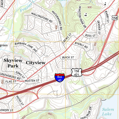 Winston-Salem East, NC (2013, 24000-Scale) Preview 3