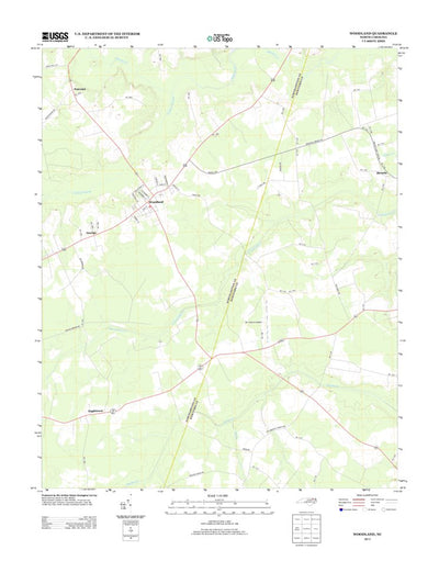 Woodland, NC (2013, 24000-Scale) Preview 1