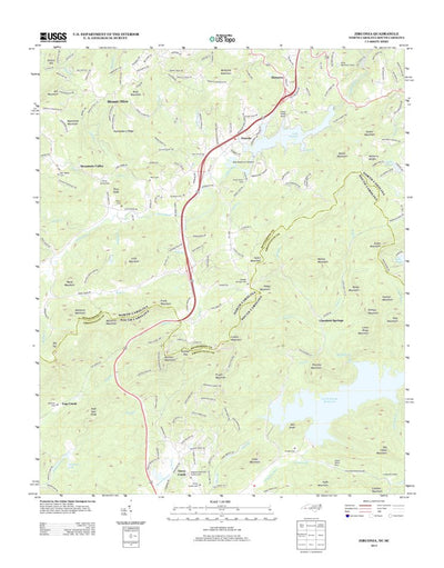 Zirconia, NC-SC (2013, 24000-Scale) Preview 1