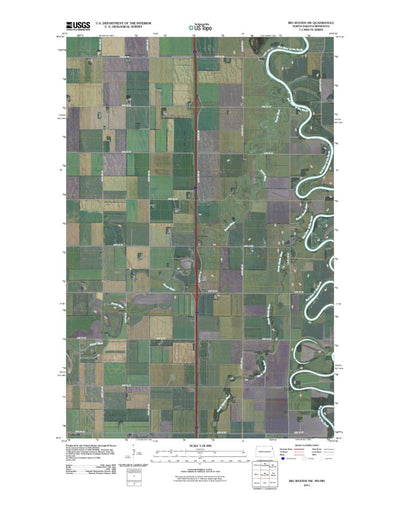 Big Woods SW, ND-MN (2011, 24000-Scale) Preview 1