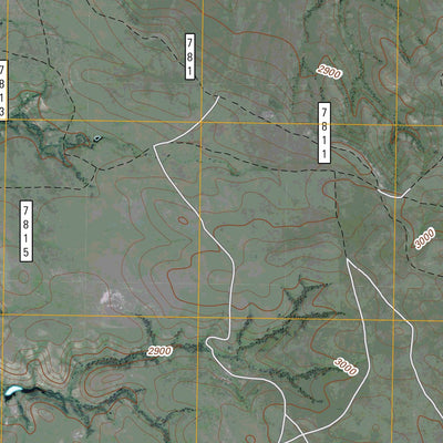Boyce Creek West, ND (2011, 24000-Scale) Preview 2