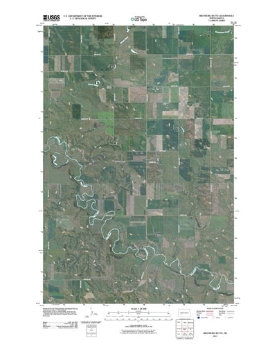 Bratburg Butte, ND (2011, 24000-Scale) Preview 1