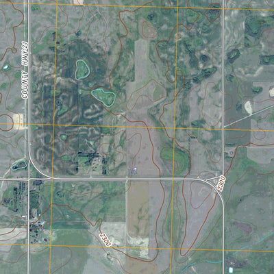 Bush Lake, ND (2011, 24000-Scale) Preview 2