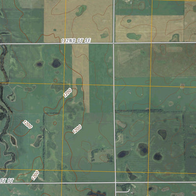 Claire City NW, ND-SD (2011, 24000-Scale) Preview 2