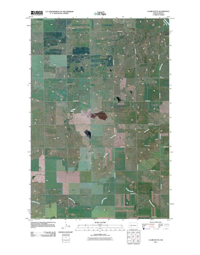 Clark Butte, ND (2011, 24000-Scale) Preview 1