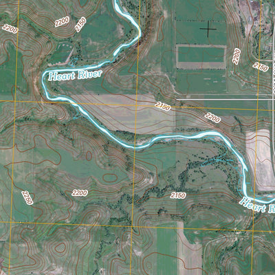 Clark Butte NW, ND (2011, 24000-Scale) Preview 3