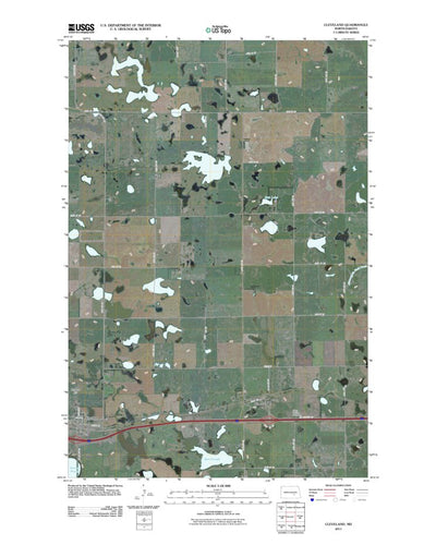 Cleveland, ND (2011, 24000-Scale) Preview 1