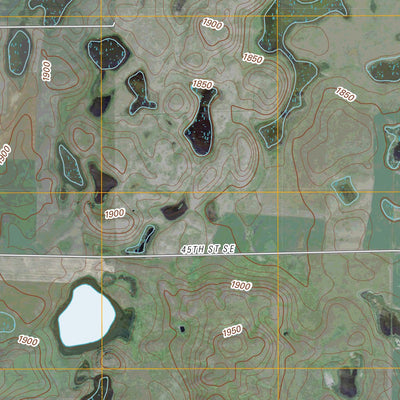 Cleveland SW, ND (2011, 24000-Scale) Preview 3