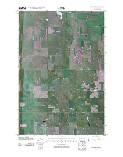 Coffin Buttes, ND (2011, 24000-Scale) Preview 1