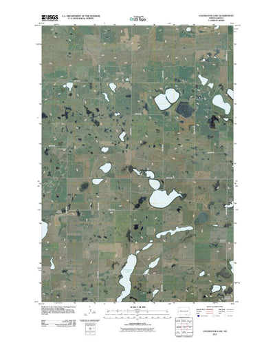 Coldwater Lake, ND (2011, 24000-Scale) Preview 1