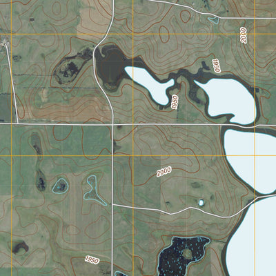 Coldwater Lake, ND (2011, 24000-Scale) Preview 2