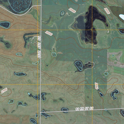 Coldwater Lake, ND (2011, 24000-Scale) Preview 3