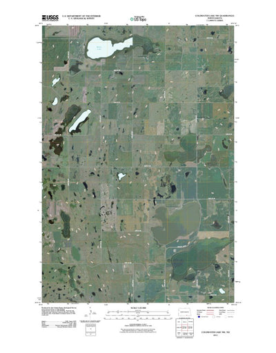 Coldwater Lake NW, ND (2011, 24000-Scale) Preview 1