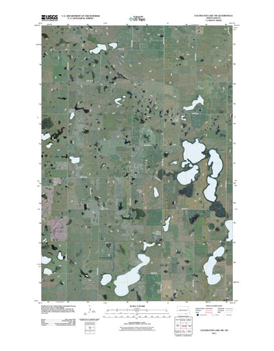 Coldwater Lake SW, ND (2011, 24000-Scale) Preview 1