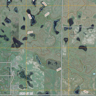 Coldwater Lake SW, ND (2011, 24000-Scale) Preview 3