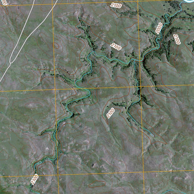 Crown Butte Creek SW, ND (2011, 24000-Scale) Preview 3