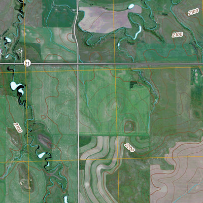 Dogtooth Buttes, ND (2011, 24000-Scale) Preview 3