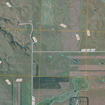 Dunn Center NW, ND (2011, 24000-Scale) Preview 2