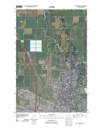 Fargo North, ND-MN (2011, 24000-Scale) Preview 1