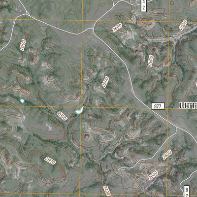 Flat Rock Butte, ND (2011, 24000-Scale) Preview 3