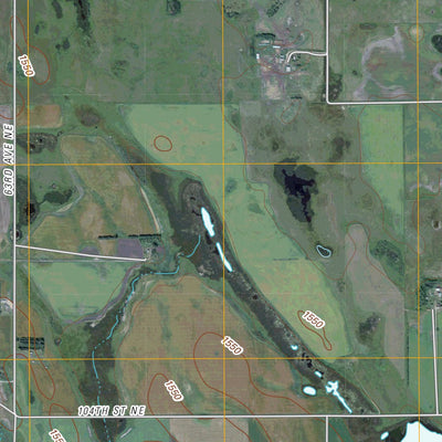 Hansboro NE, ND (2011, 24000-Scale) Preview 2