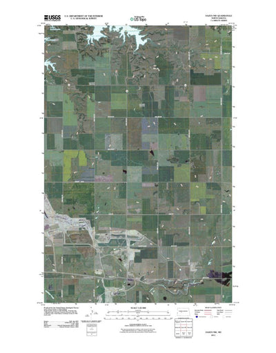 Hazen NW, ND (2011, 24000-Scale) Preview 1