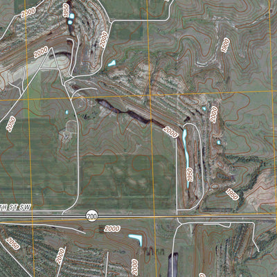 Hazen West, ND (2011, 24000-Scale) Preview 3