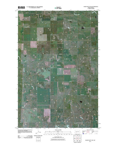 Heart Butte NW, ND (2011, 24000-Scale) Preview 1